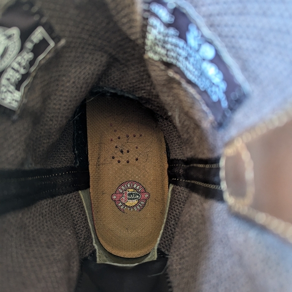 Justin Western style work boots cowboy composite toe size 9.5 men's READ - Picture 7 of 8